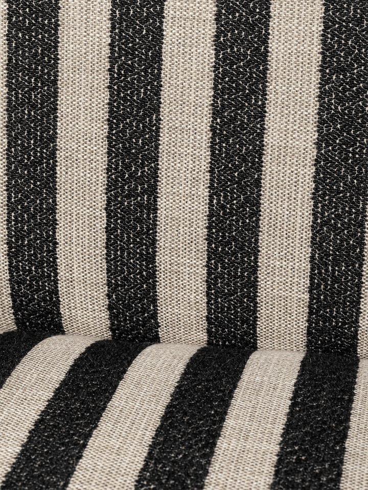 Buur Lounge Chair - Ferm Living Chairs - Louisiana - Sand/Black - HORNE