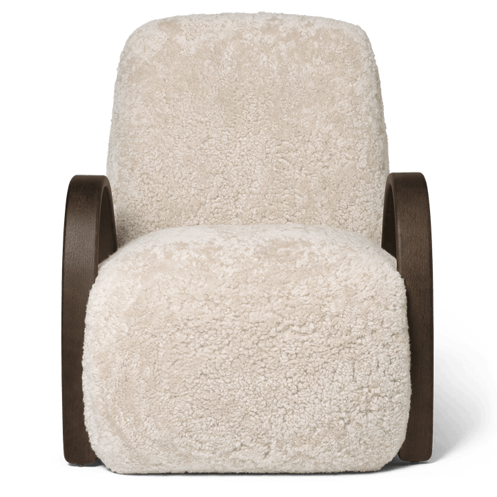 Buur Lounge Chair - Ferm Living Chairs - Sheepskin - Moonlight - HORNE