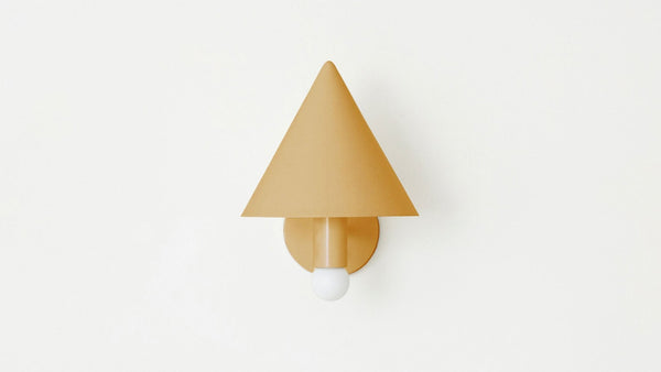 Canopy Sconce - Workstead - Wall Sconces - Straw - HORNE