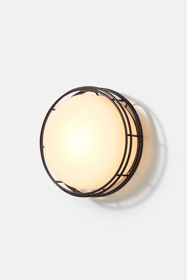 Cape Sconce - RBW Lighting - Jet Black - Medium - 2700K (warm white) - HORNE