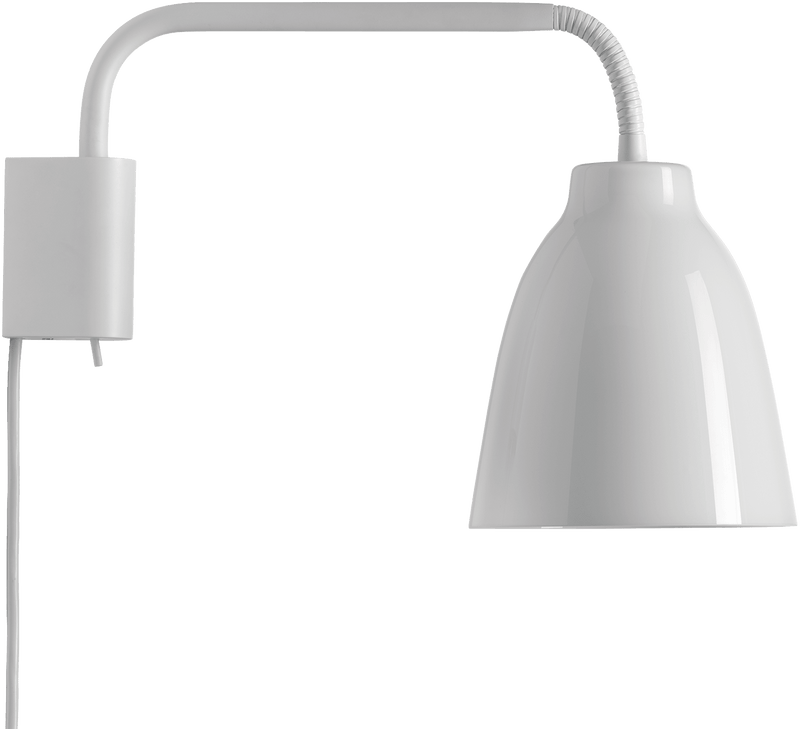 Caravaggio Read Wall Lamp - Fritz Hansen Table + Task - Grey - HORNE