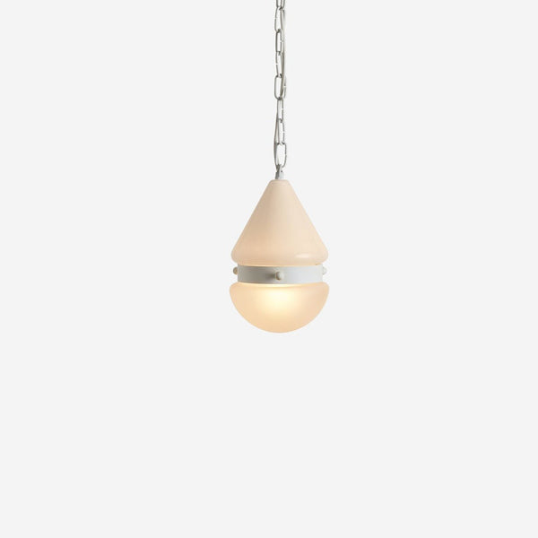 Cardinal Hemisphere Pendant Small - Workstead - Ceiling Lights - Matte Black Enamel - 24" OAH - HORNE