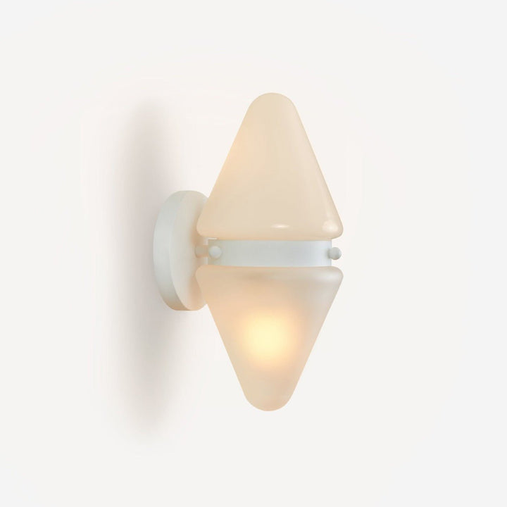 Cardinal Sconce - Workstead - Wall Sconces - Matte White Enamel - HORNE