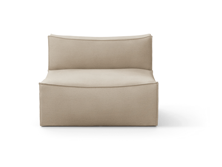 Catena Sofa Center - L100 - Ferm Living Sofas - Rich Linen - Natural - HORNE