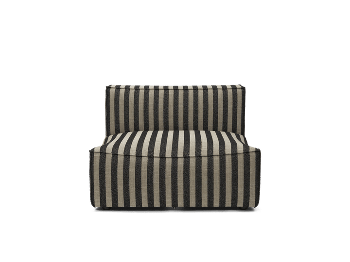 Catena Sofa Center - L100 - Ferm Living Sofas - Louisiana - Sand/Black - HORNE