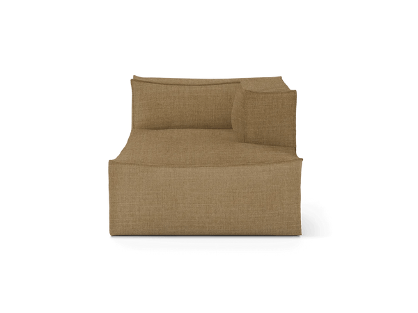 Catena Sofa Chaise Longue Right - S601 - Ferm Living Sofas - Wool Bouclé - Sugar Kelp - HORNE