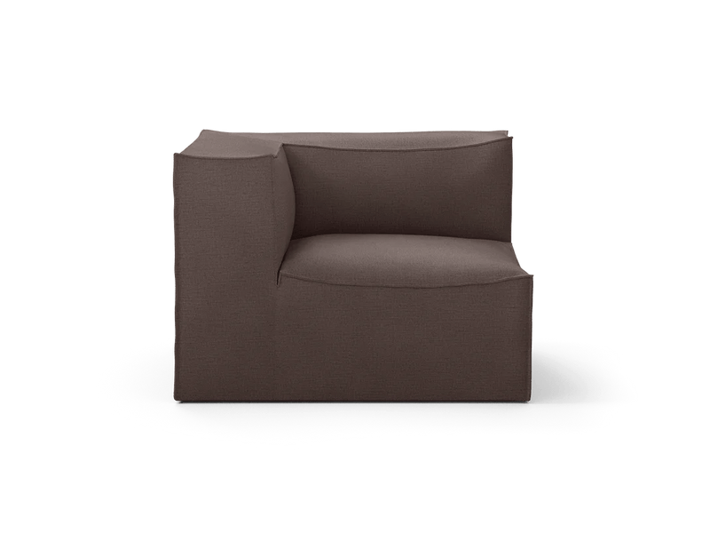 Catena Sofa Connect Corner - S200 - Ferm Living Sofas - Wool Bouclé - Sugar Kelp - HORNE