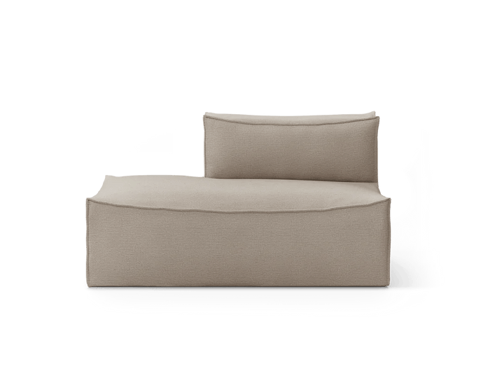 Catena Sofa Open End Left - S300 - Ferm Living Sofas - Cotton Linen - Natural - HORNE