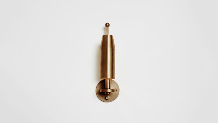 Chamber Sconce - Workstead Wall Sconces - Hardwired - Lost Brass - HORNE