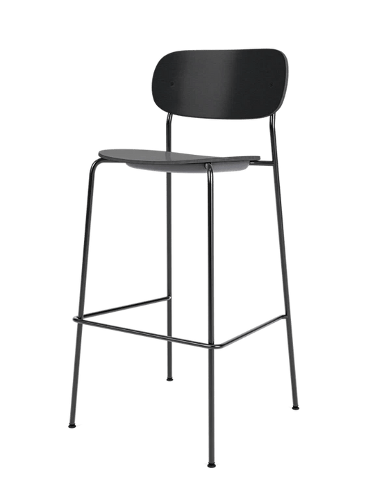 Co Bar Chair - Un - Upholstered - Audo Copenhagen Chairs - Black Oak - HORNE