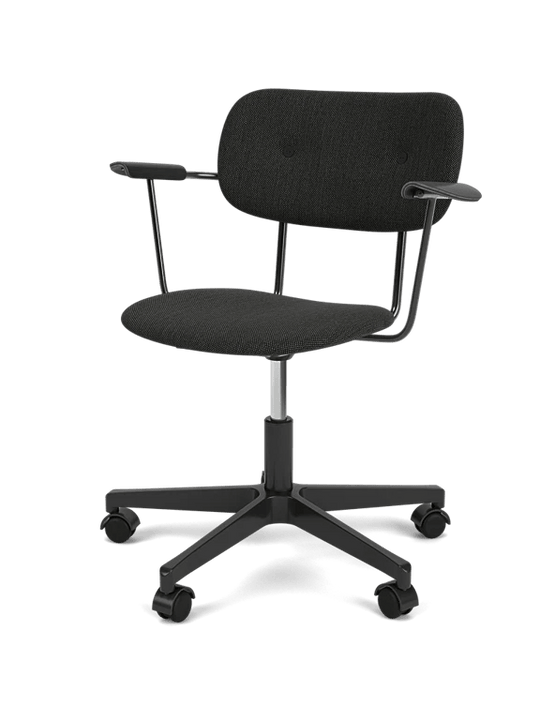 Co Task Chair - Fully Upholstered - Audo Copenhagen Chairs - With Arms - Re - wool 0198 - HORNE