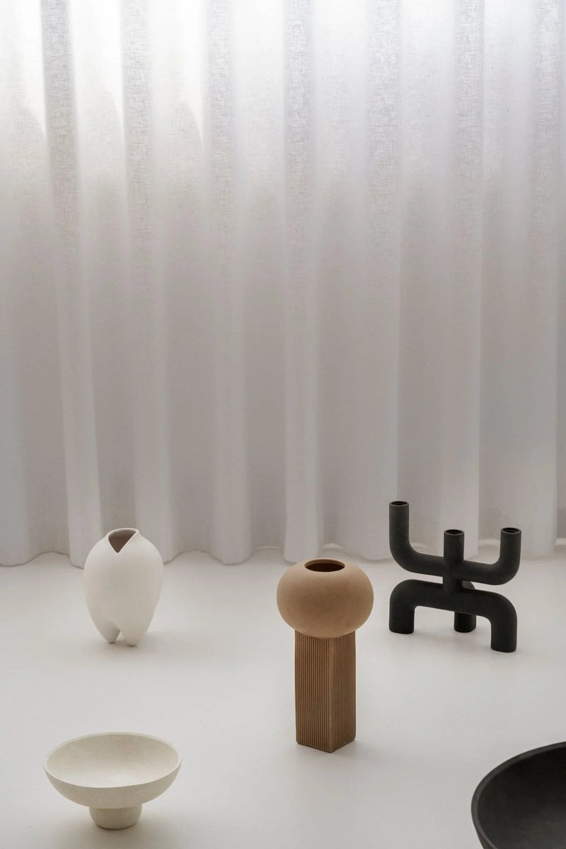 Cobra Candle Holder - 101 Copenhagen Candle Holders - Black - HORNE