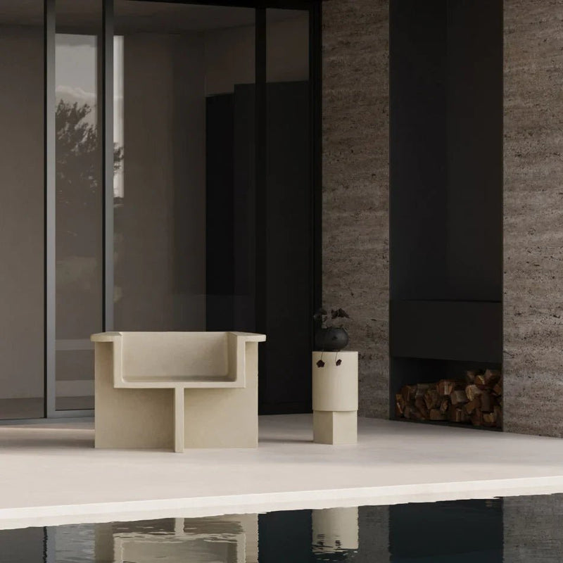 Column Table - 101 Copenhagen Tables - Sand - HORNE