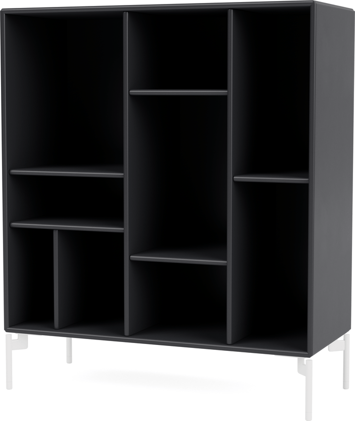 Compile Decorative Shelf - With Legs - Montana - Shelving - Anthracite - Snow - HORNE
