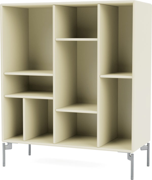 Compile Decorative Shelf - With Legs - Montana - Shelving - Vanilla - Matte Chrome - HORNE