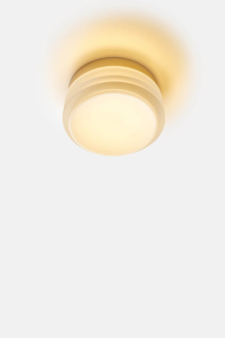 Copia Flush Mount - RBW Lighting - Frosted - Natural Anodized - 2700K (warm white) - HORNE