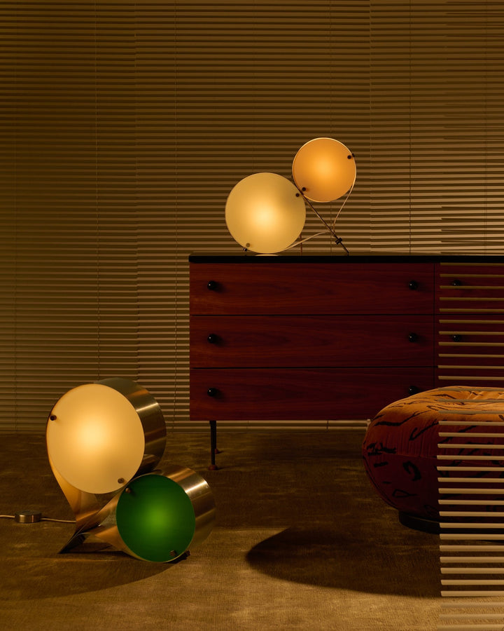 Coppia Table Lamp - Gubi - Table + Task - Ivory & Blush - HORNE
