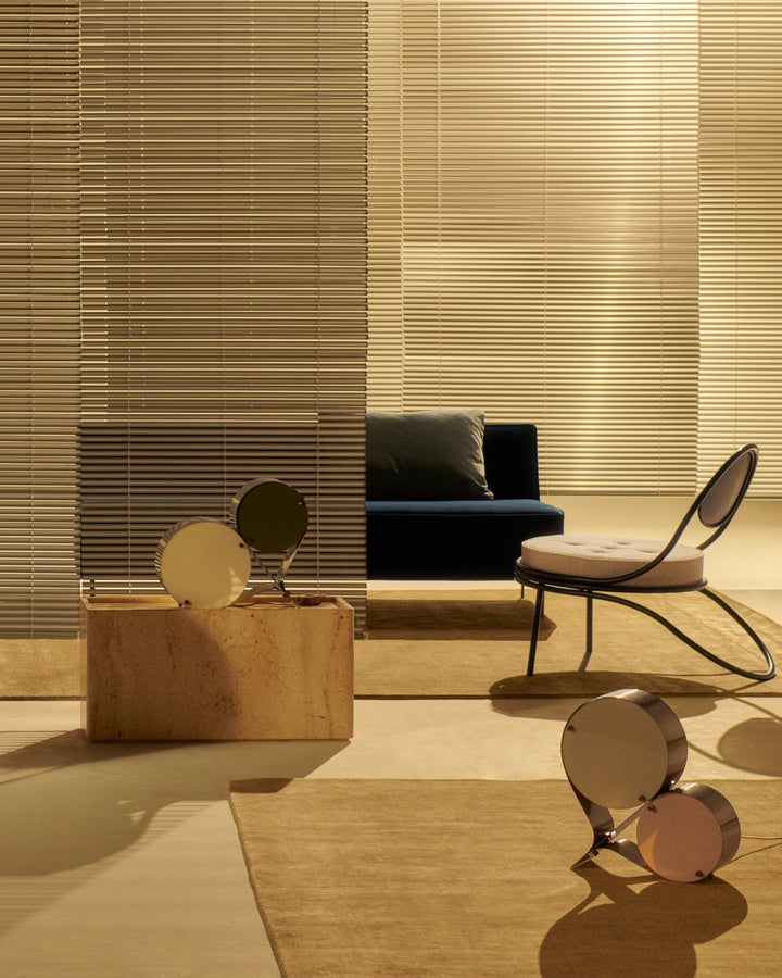 Coppia Table Lamp - Gubi - Table + Task - Ivory & Blush - HORNE