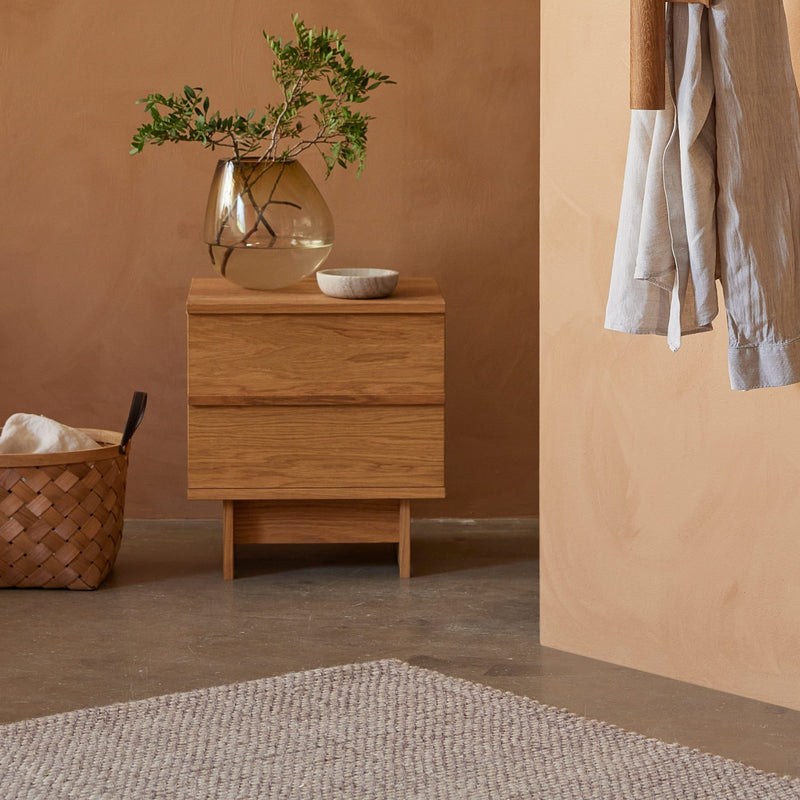 Correlation Bench - Small - Oak Lacquered - by We Do Wood