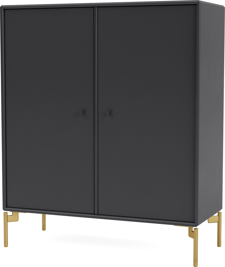 Cover Cabinet - With Legs - Montana - Shelving - Anthracite - Brass - HORNE