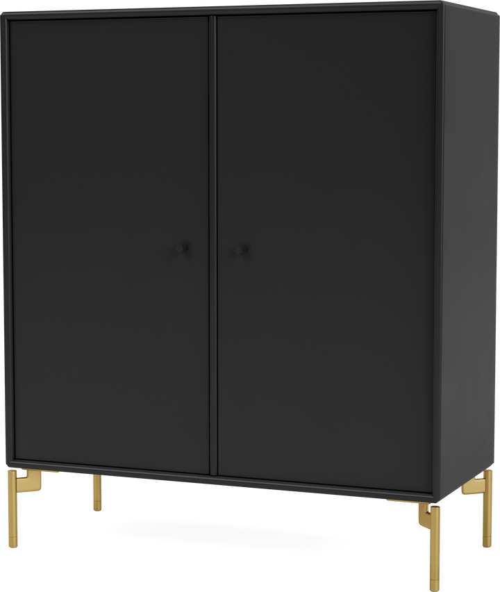 Cover Cabinet - With Legs - Montana - Shelving - Black - Brass - HORNE
