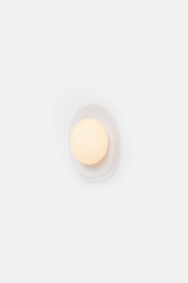 Crepe Sconce - RBW Lighting - Small 9 - Frosted - 2700K (warm white) - HORNE