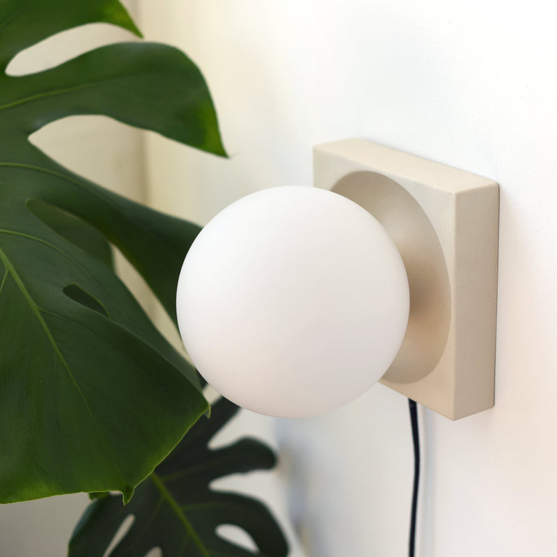 Cubic Sconce - Misewell Lamps - Coral - HORNE