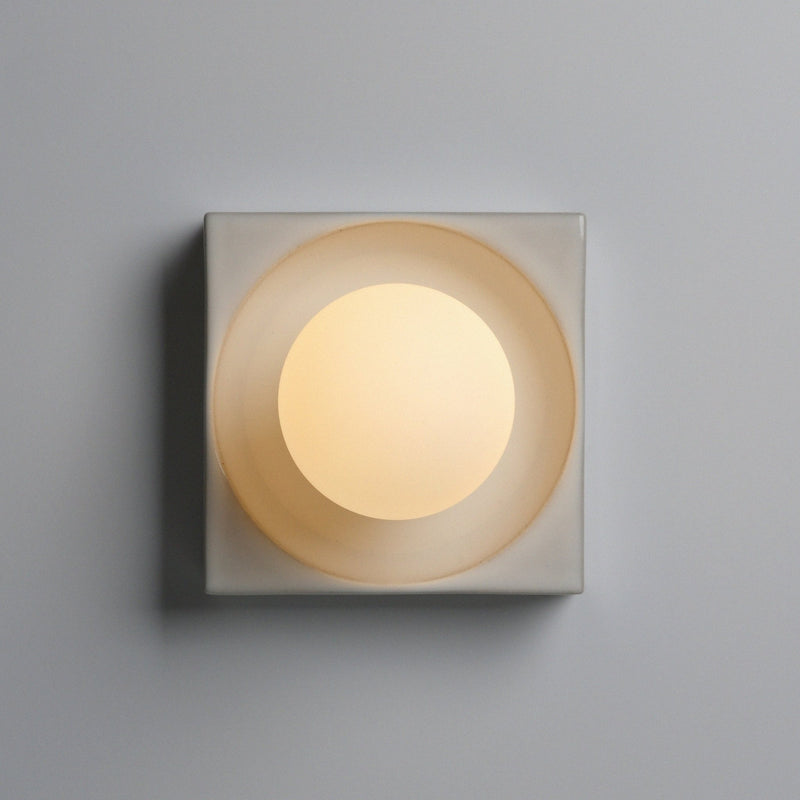 Cubic Sconce - Misewell Lamps - Coral - HORNE