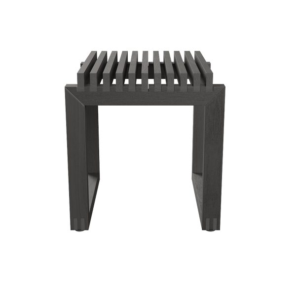 Cutter Stool - Black - Skagerak by Fritz Hansen Stools + Benches + Ottomans - HORNE