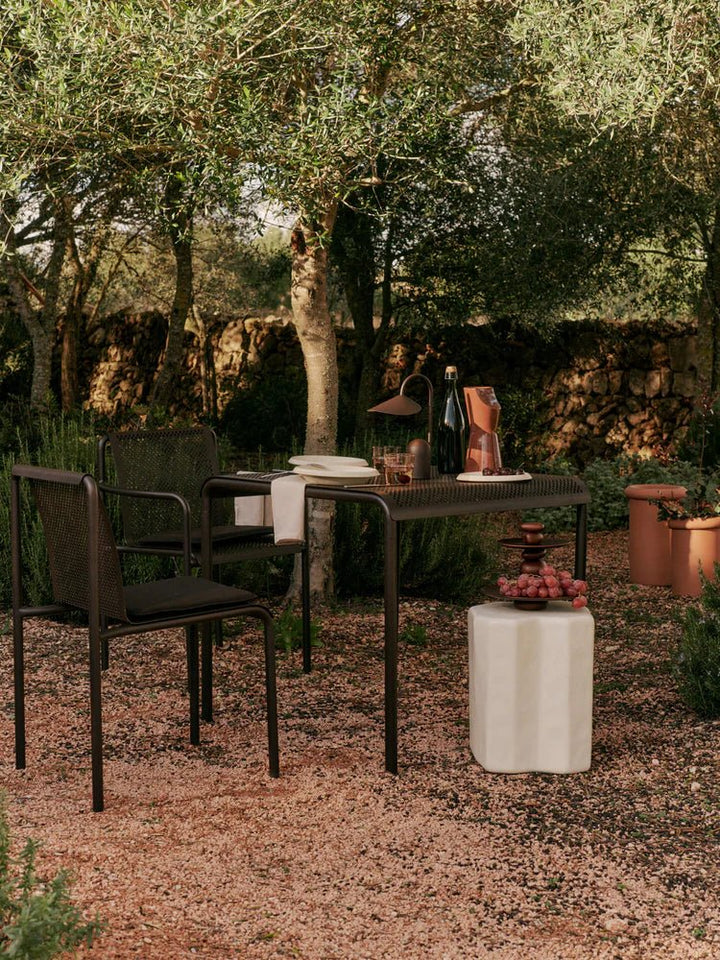 Dapple Dining Table - Ferm Living Outdoor Furniture - 63" x 35" - Tea Green - HORNE