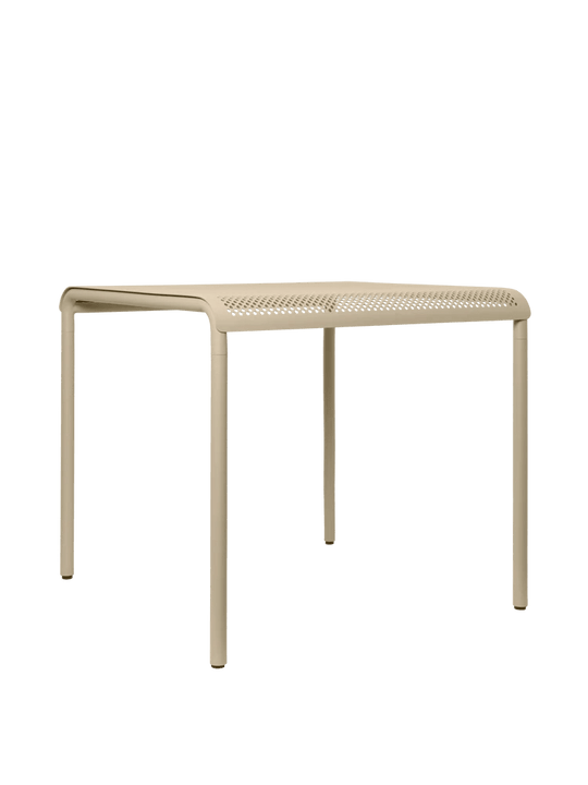 Dapple Dining Table - Ferm Living Outdoor Furniture - 31.5" x 31.5" - Cashmere - HORNE