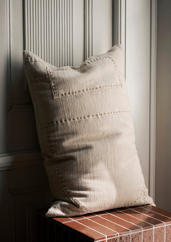 Darn Cushion - Rectangular - Ferm Living - Bedding + Pillows - HORNE