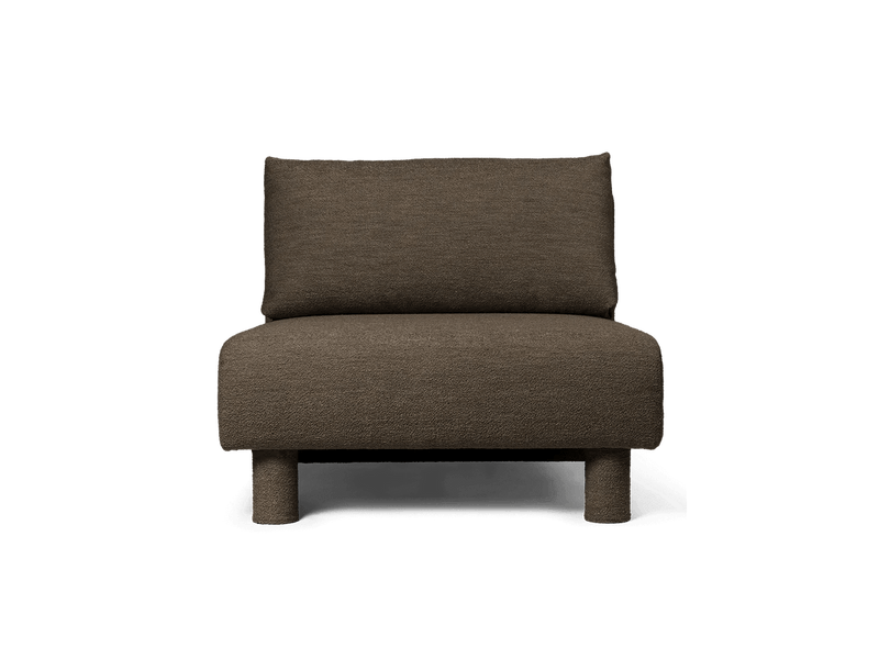 Dase Sofa Center - Ferm Living Sofas - Nordic Bouclé - Off - White - HORNE