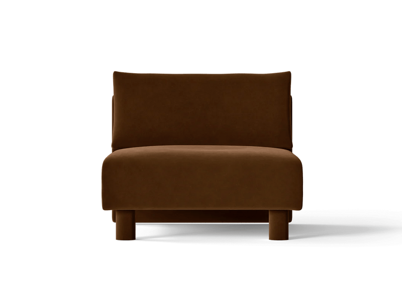 Dase Sofa Center - Ferm Living Sofas - Nordic Bouclé - Off - White - HORNE