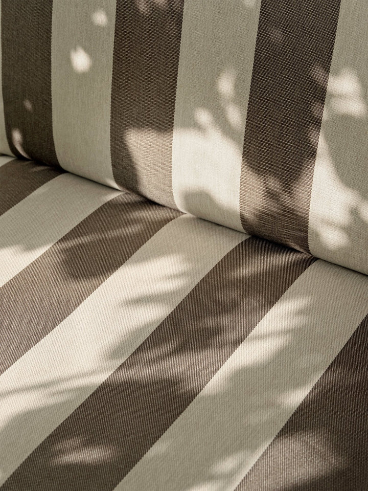 Ferm Living Desert 1-seater - Black - Stripe