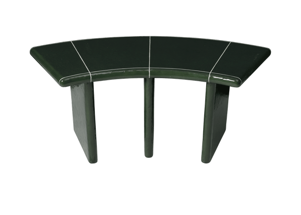 Deya Curved Bench - 110 - Ferm Living Stools + Benches + Ottomans - HORNE