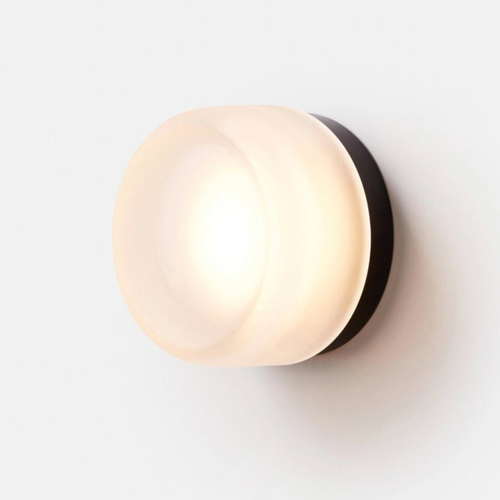 Dimple Sconce - Black Anodized - RBW Lighting - Frosted - IP20 - Damp Locations - 2700K (warm white) - HORNE