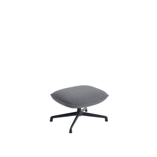 Doze Ottoman - Swivel Base - Muuto Stools + Benches + Ottomans - Ocean 80/Anthracite Black - HORNE