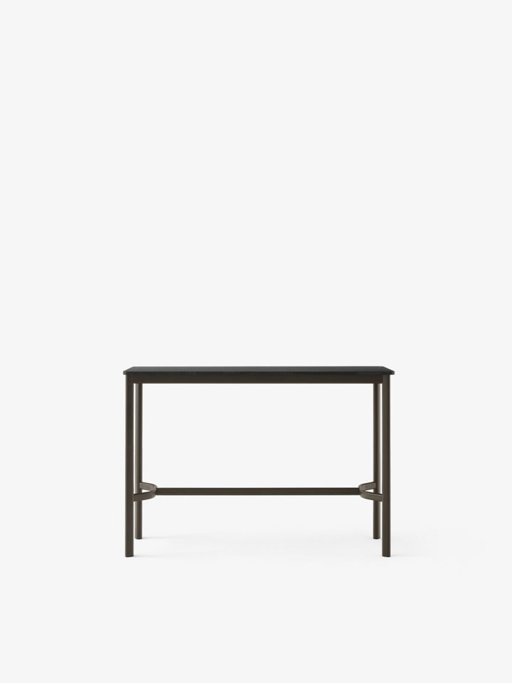 Drip Counter Table - &Tradition Desks - 55" x 20" - Bronzed w. Nero Ingo Fenix Nano Laminate (0720) - HORNE