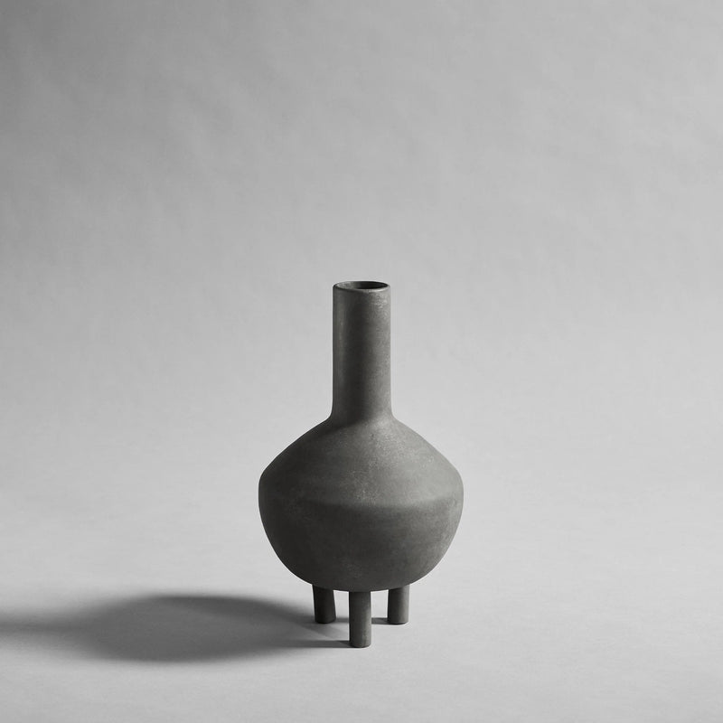 Duck Vase Fat - 101 Copenhagen Vases - Dark grey - HORNE