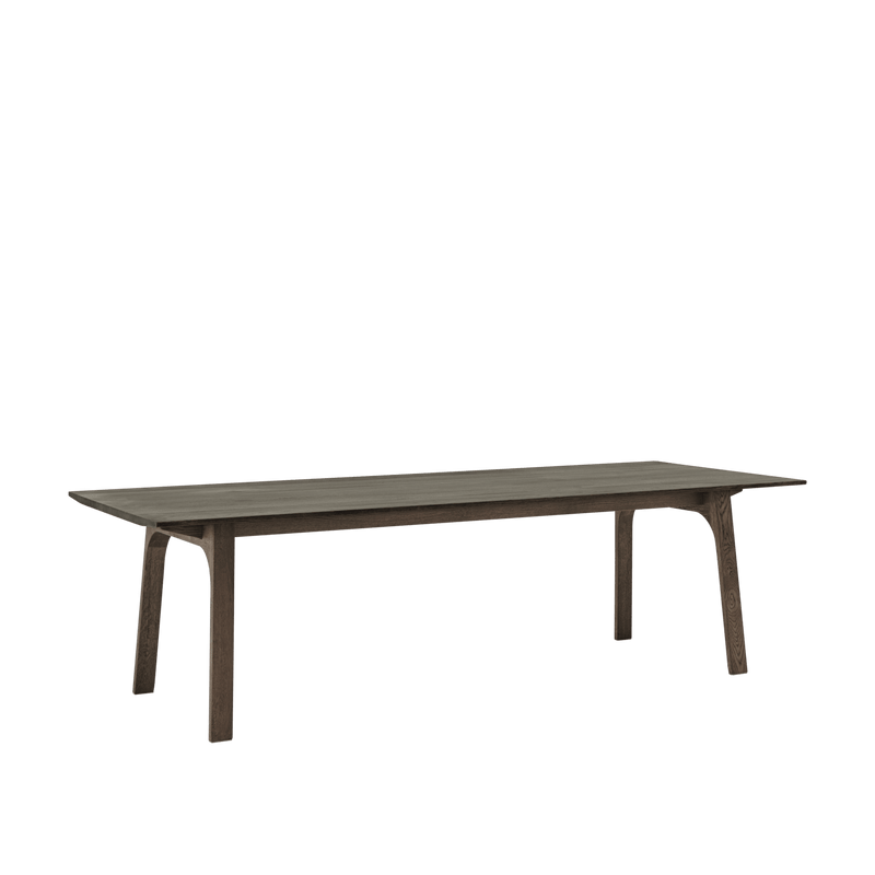 Earnest Extendable Table - Muuto Tables + Desks - Dark Oiled Oak - Small - HORNE