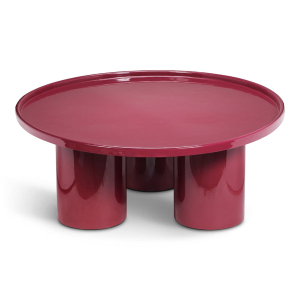 Eclat - Sofia Enamel Coffee Table - Urbia Coffee Tables - Aegean Teal - HORNE