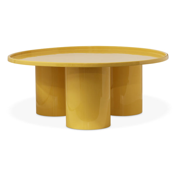 Eclat - Sofia Enamel Coffee Table - Urbia Coffee Tables - Aegean Teal - HORNE