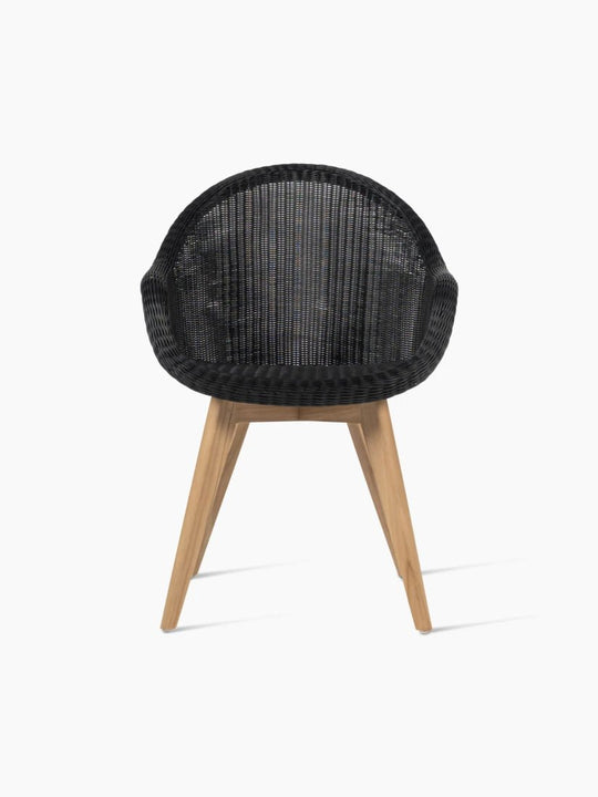 Edgard Dining Chair - Vincent Sheppard Chairs - Black - Dark Smoke - HORNE