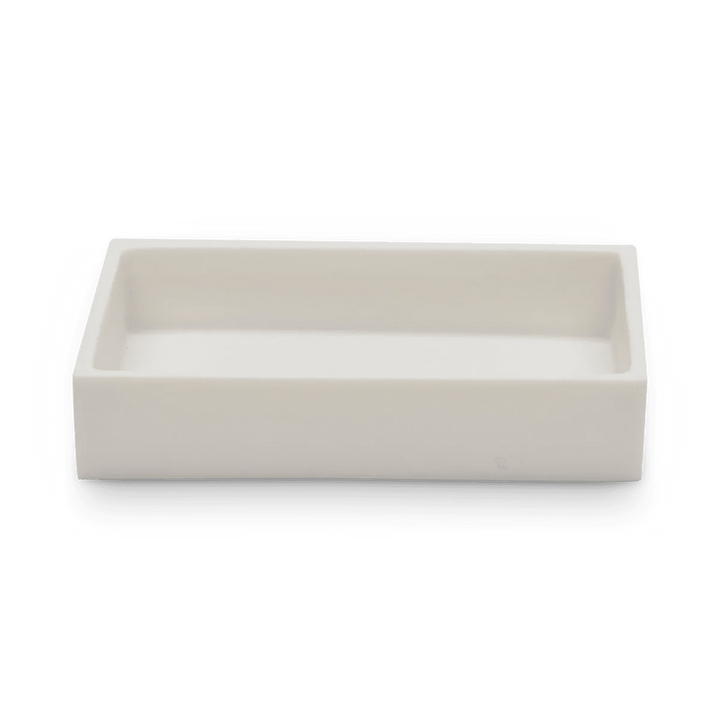 Edge Guest Towel Tray - Tina Frey Bathroom Accessories - White - HORNE