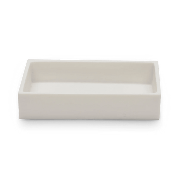 Edge Guest Towel Tray - Tina Frey Bathroom Accessories - White - HORNE