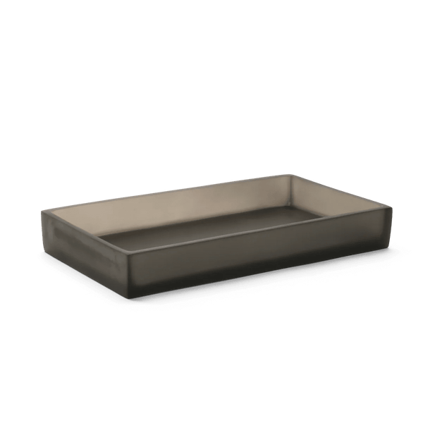 Edge Vanity Tray - Tina Frey Bathroom Accessories - Grey - HORNE