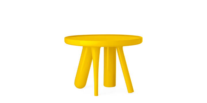 Elements 002 Table - Moooi Tables - golden yellow - HORNE