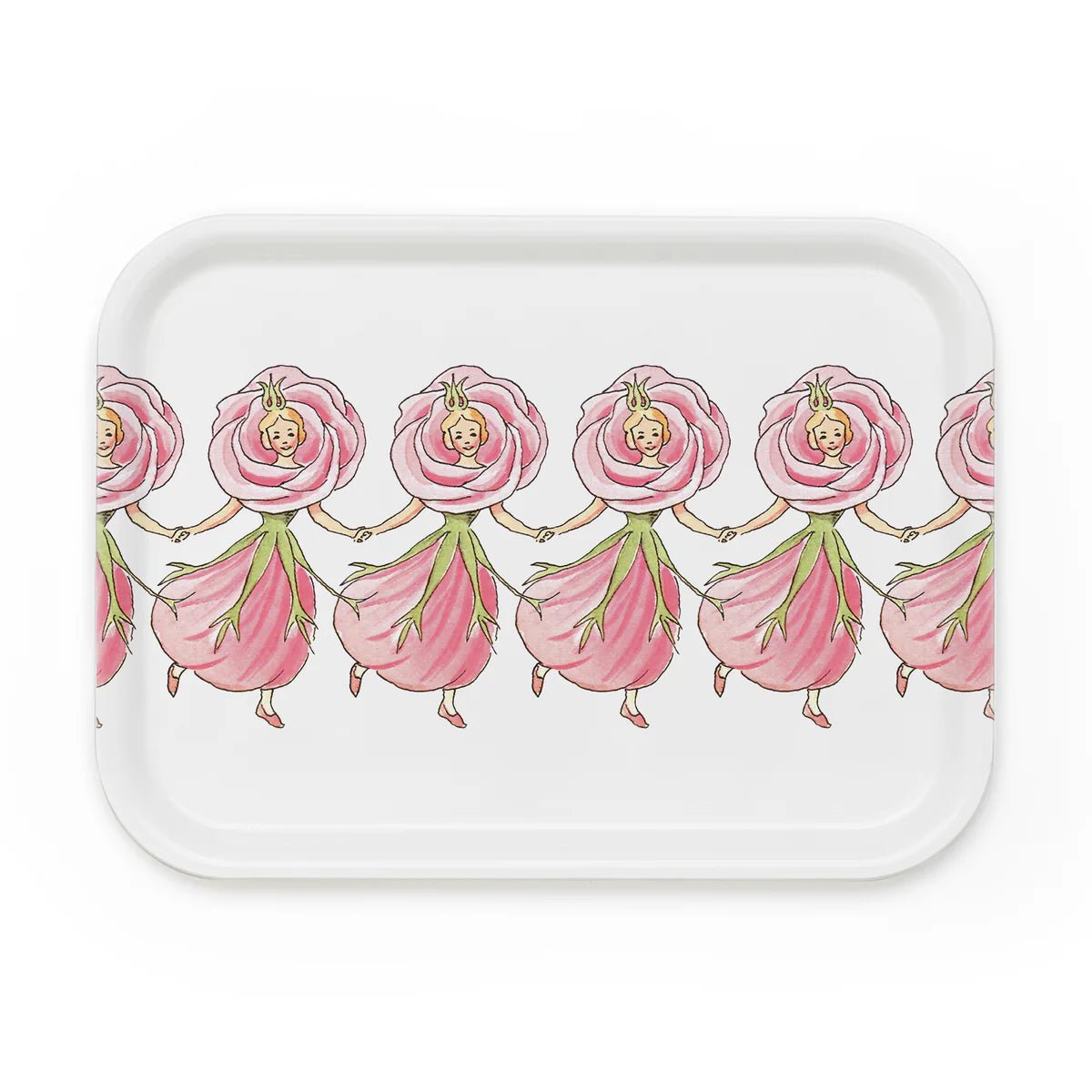 Elsa Beskow Tray 20x27 - HORNE - Poppy - HORNE