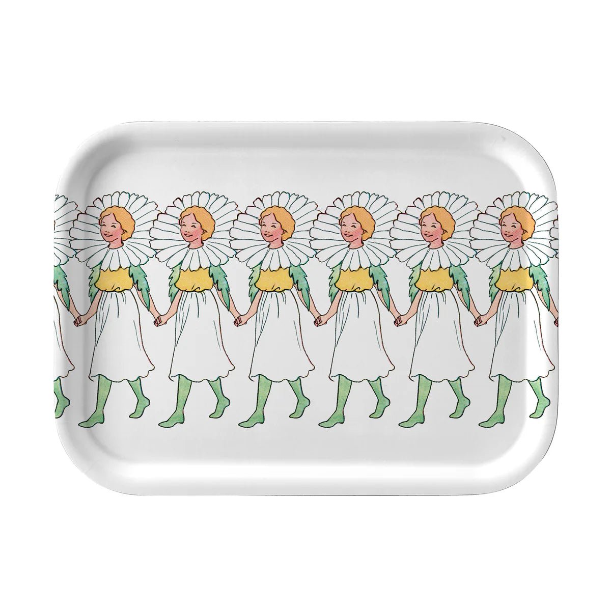 Elsa Beskow Tray 20x27 - HORNE - Poppy - HORNE